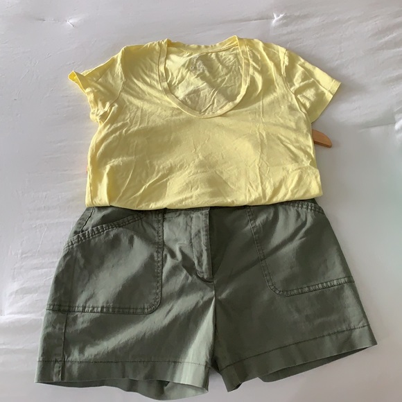 Khaki green WHBM shorts - Picture 11 of 12